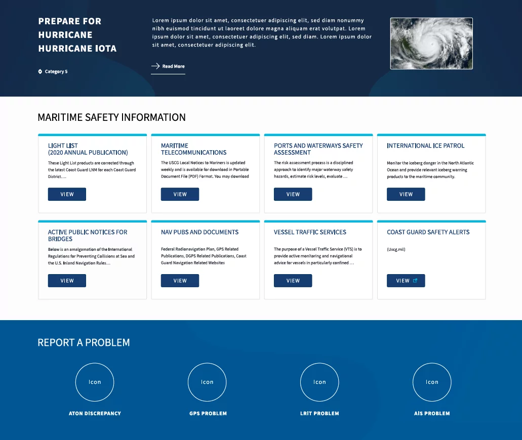Meteo-center updates and news page