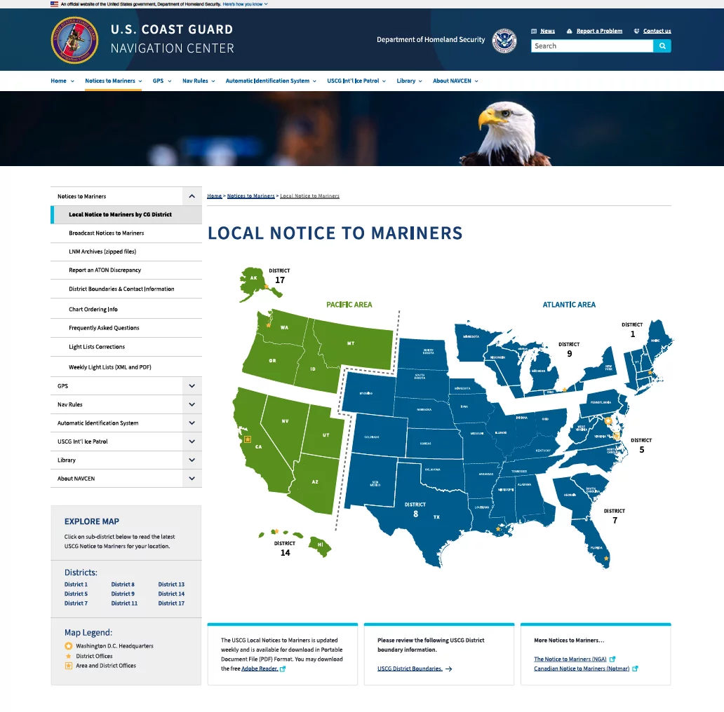 States map with projections and live udpates