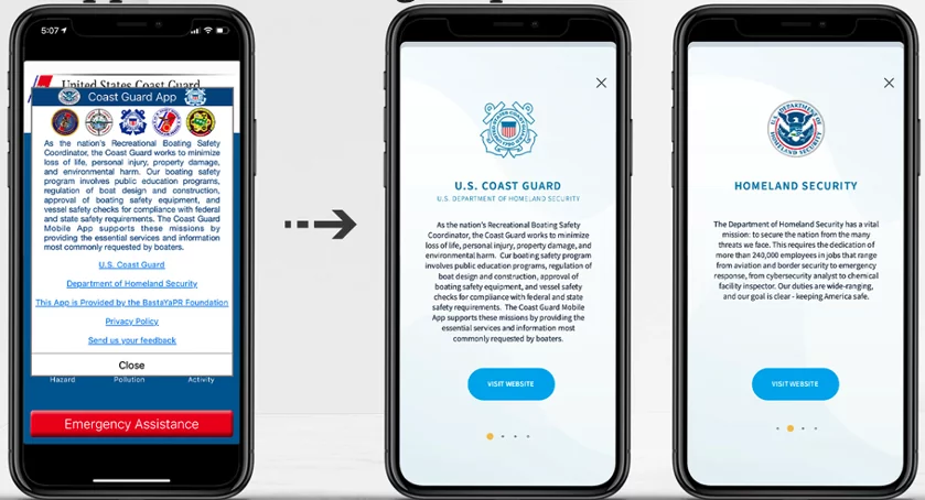 Simplified mobile interface and user expirience 
