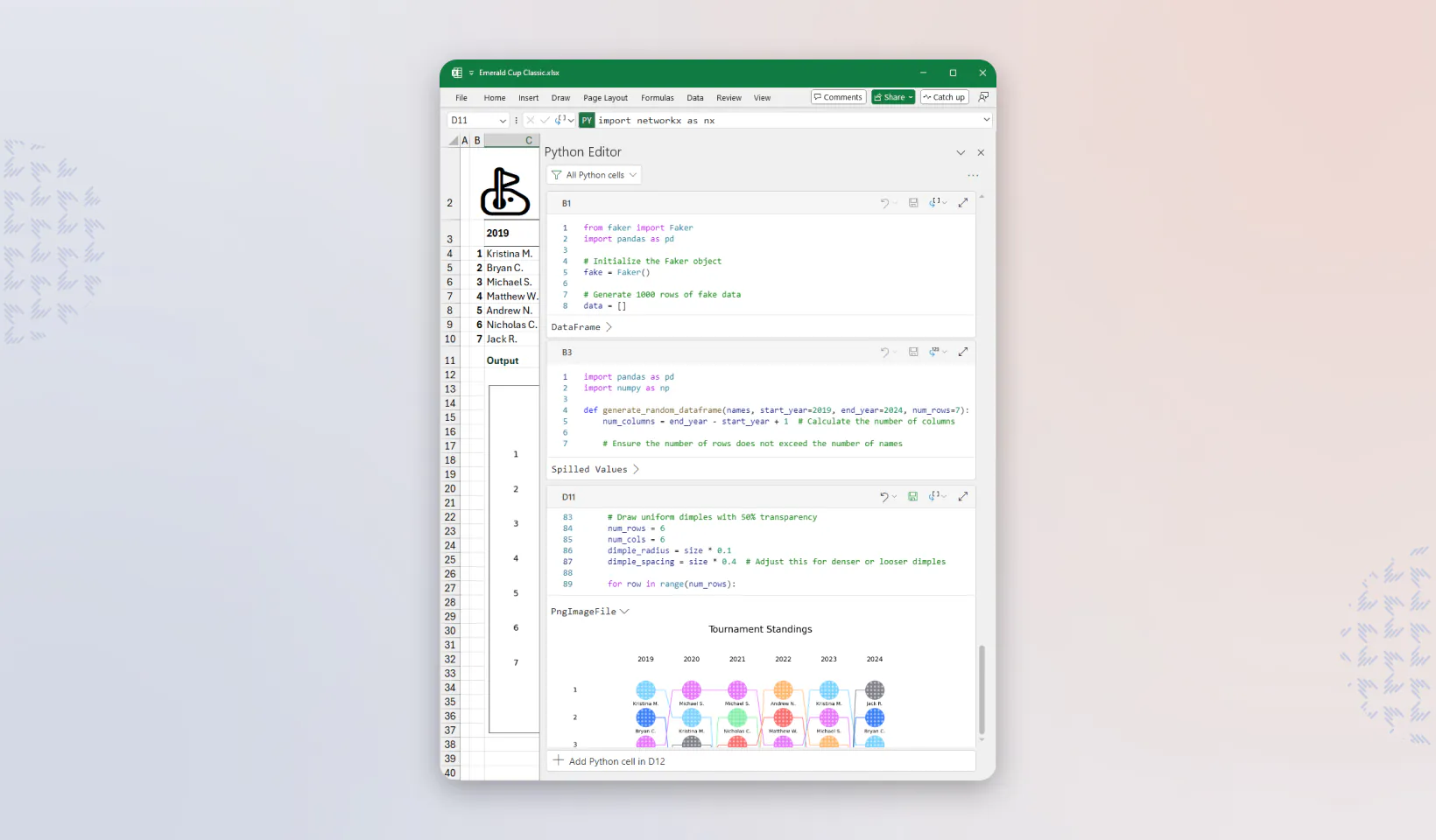 Python in Excel is generally available for Windows users of Microsoft 365